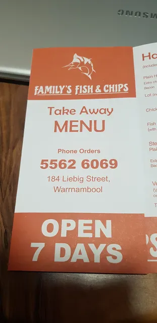 Family fish & chips Warrnambool