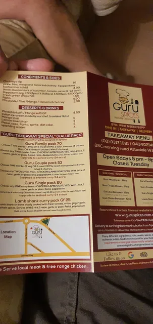 Guru Spices Indian Cuisine