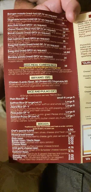 Guru Spices Indian Cuisine