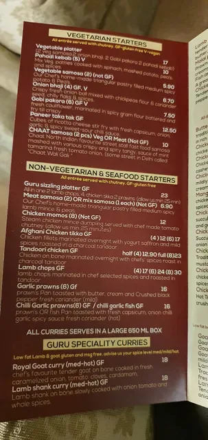 Guru Spices Indian Cuisine
