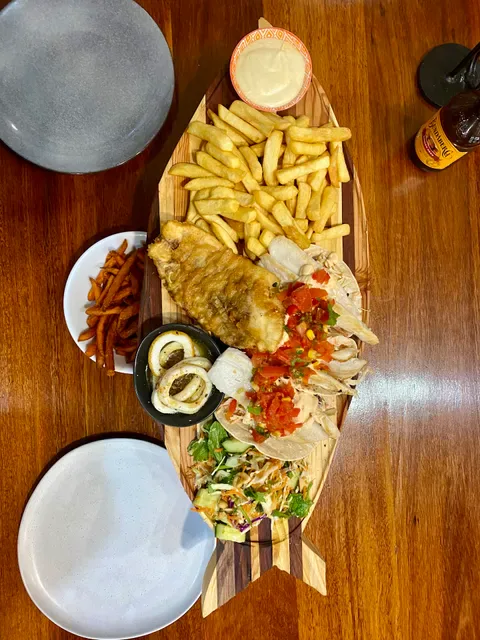 Redfish, Fish, Chips & Grill