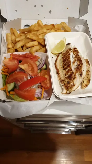 Redfish, Fish, Chips & Grill