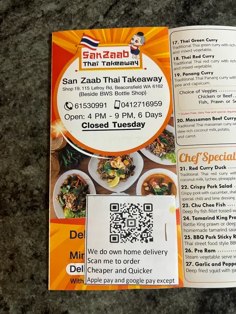 San Zaab Thai Takeaway