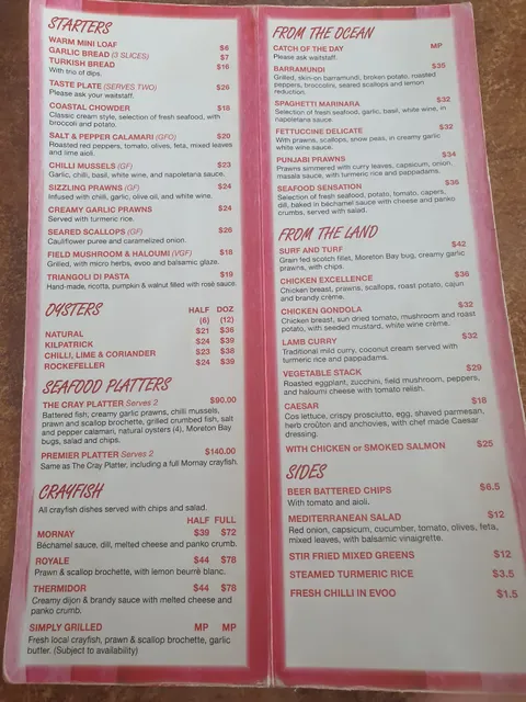 TheCray Seafood & Grill Restaurant, Belmont