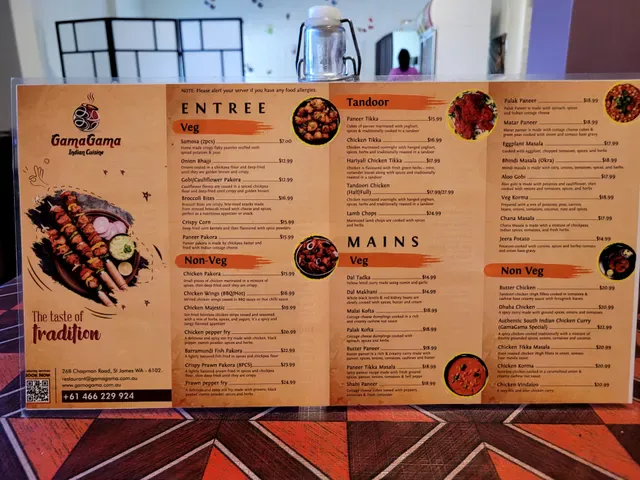 GamaGama Indian Cuisine - FLAVOURS OF KONGUNADU