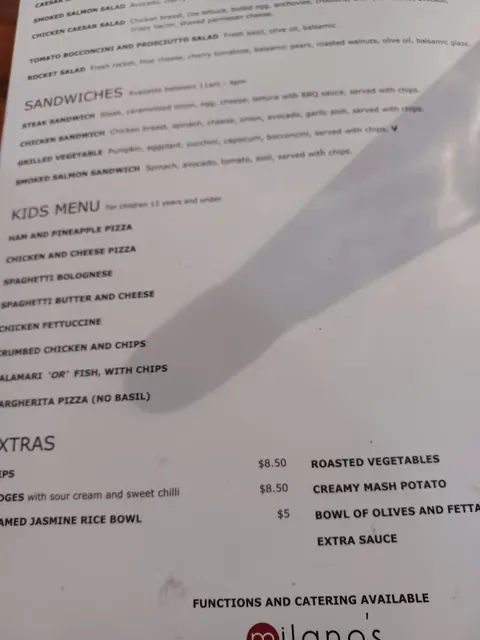 Milano's Restaurant and Pizzeria