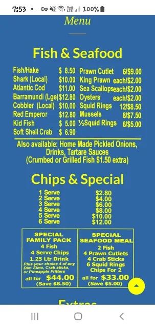 Waratah Fish 'n' Chips