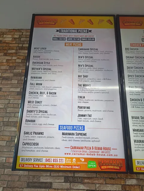 Carramar Pizza and Kebab House