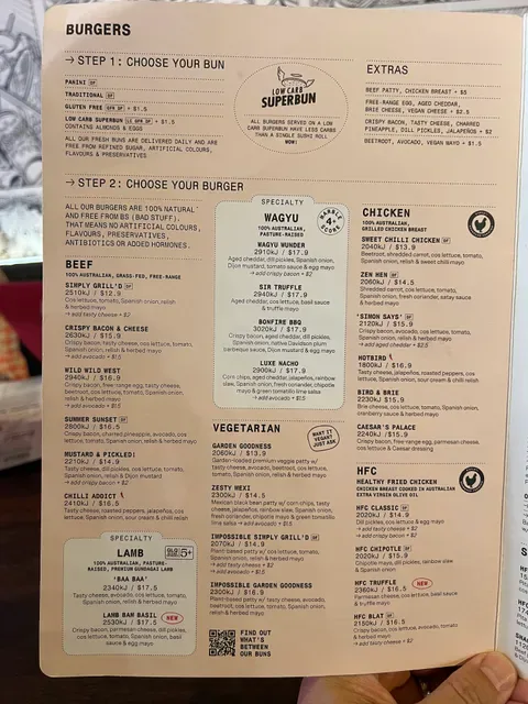Grill'd Burgers - Victoria Park