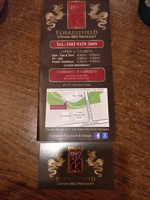 Forrestfield Chinese BBQ Restaurant