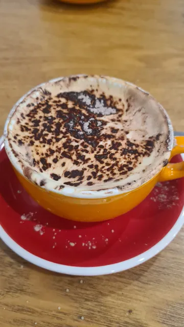 Kaffeine Cafe.