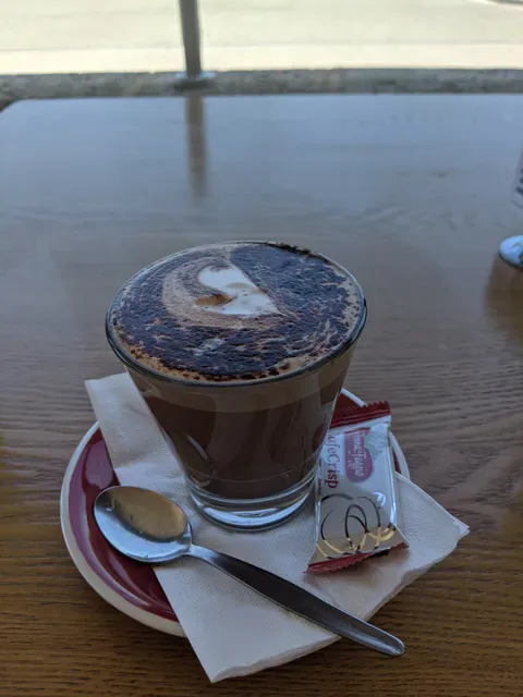 Kaffeine Cafe.