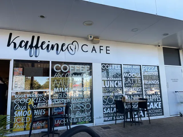 Kaffeine Cafe.