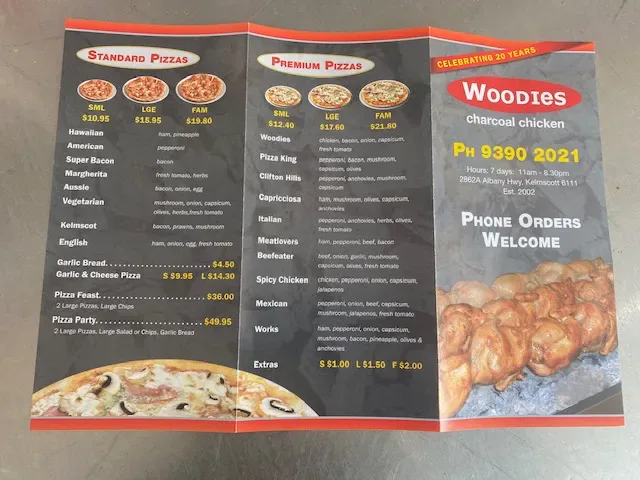 Woodies Charcoal Chicken