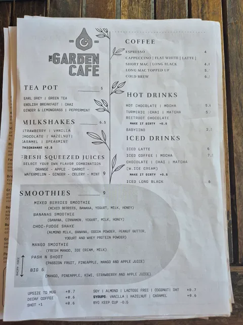 Garden Cafe on Guildford