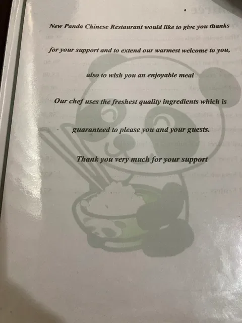 New Panda Chinese Restaurant