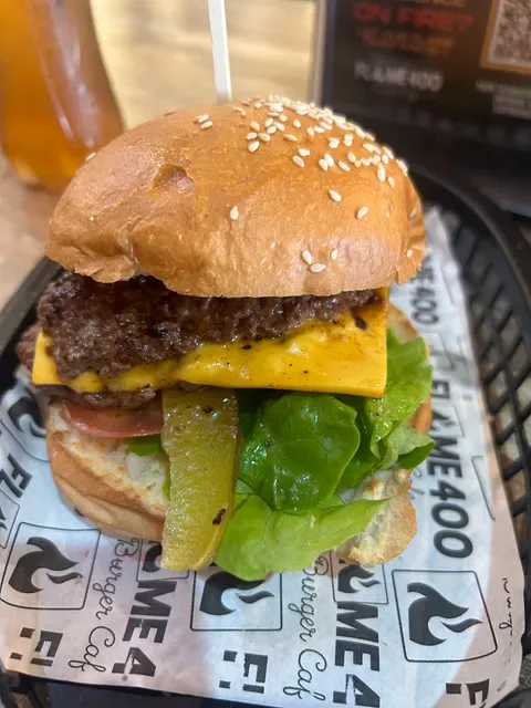 Flame 400 Burger Cafe