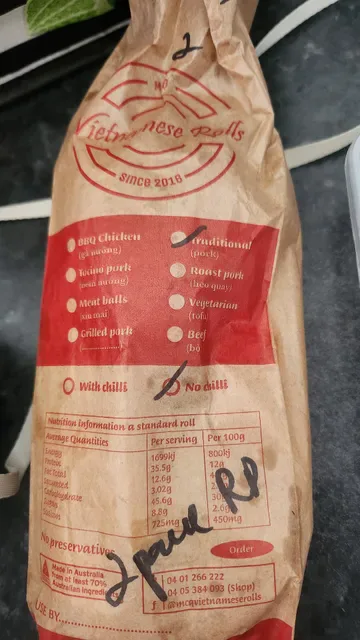 M Vietnamese Rolls