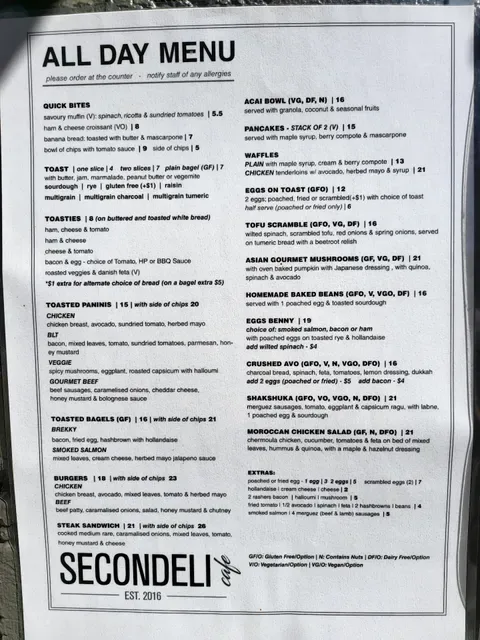 Secondeli Cafe
