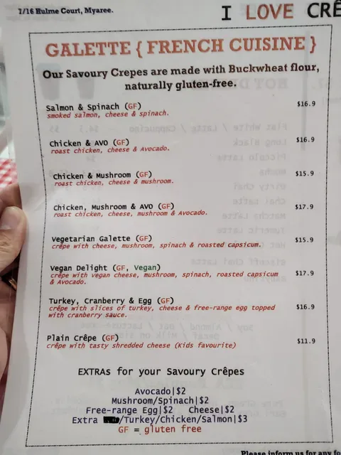 I Love Crepes & more