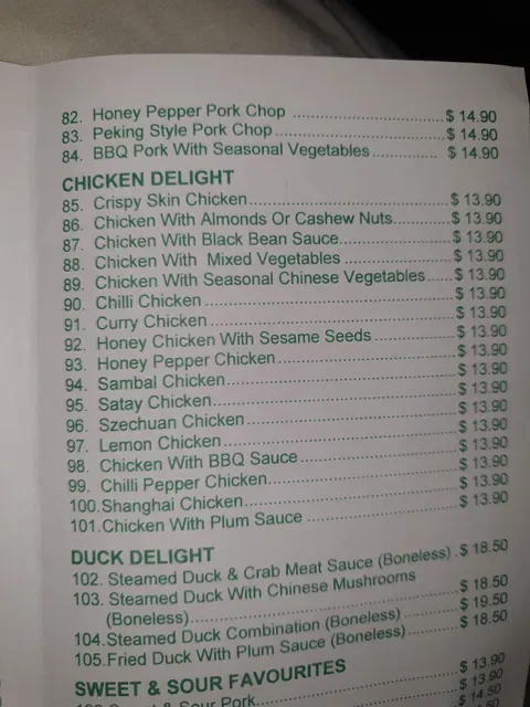 Fong's Kitchen Chinese Restaurant