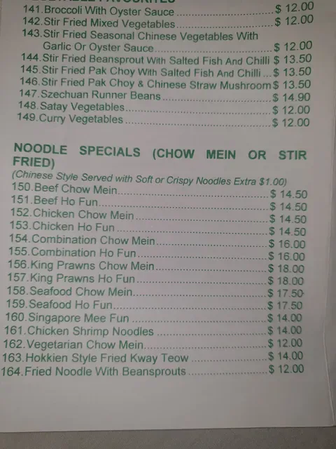 Fong's Kitchen Chinese Restaurant