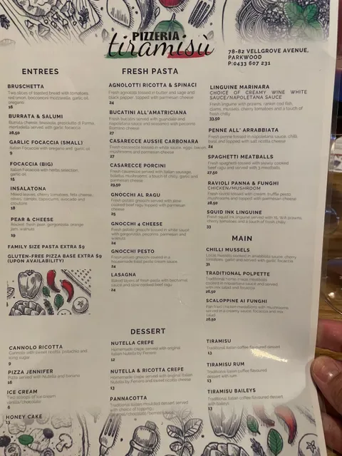 Pizzeria Tiramisu