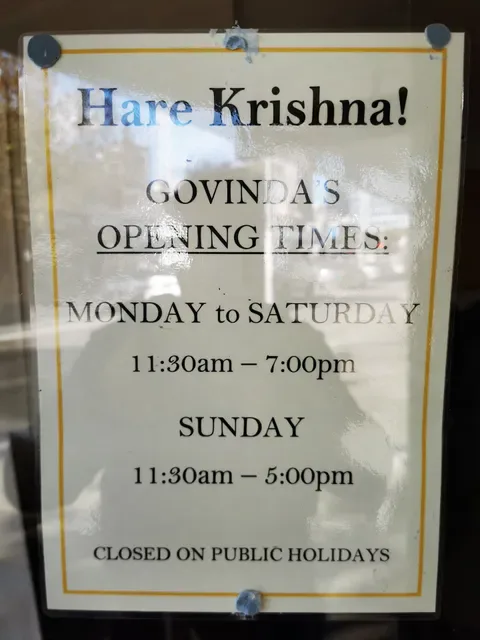 Govinda's Hare Krishna Restaurant