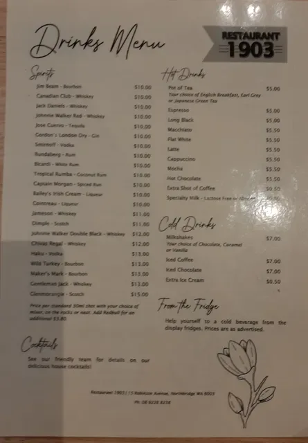 Restaurant 1903