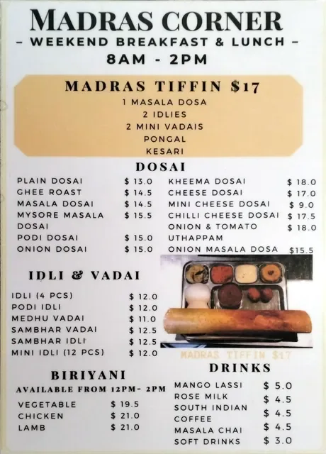 Madras Corner