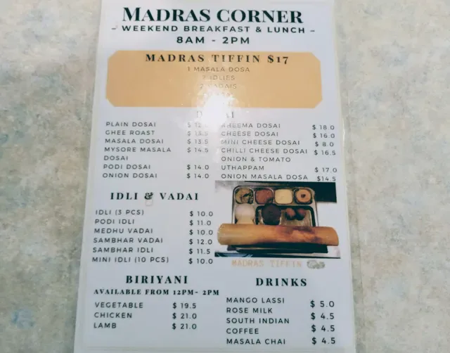 Madras Corner