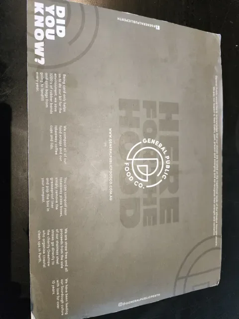 General Public Food Co - Scarborough