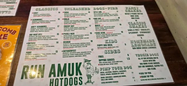 Run Amuk Hotdogs