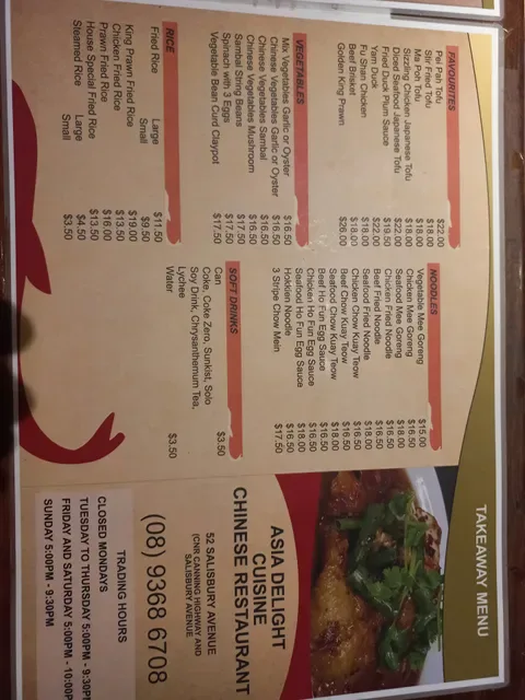 Asia Delight Cuisine