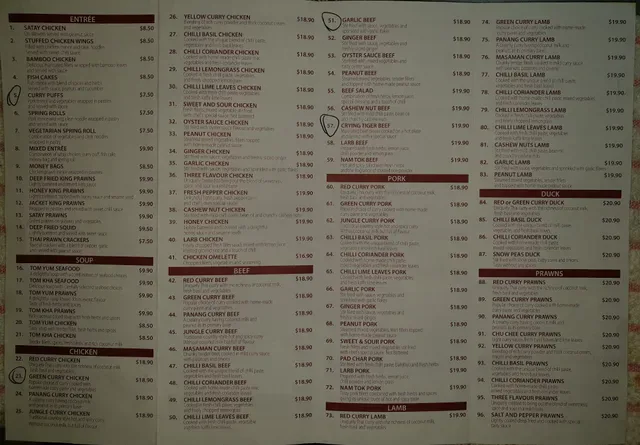Unique Thai Cuisine