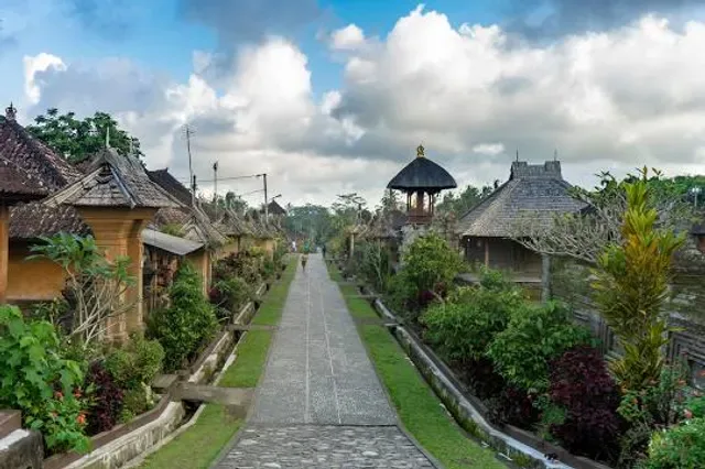 Bamboo Forest At Penglipuran Village