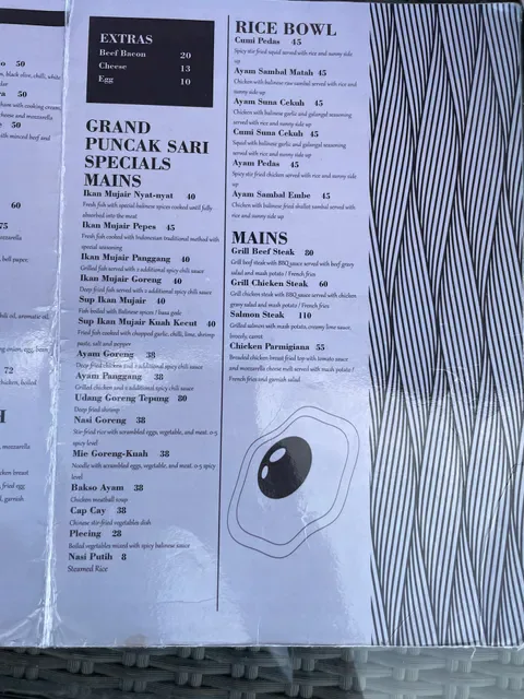 Grand Puncak Sari Restaurant