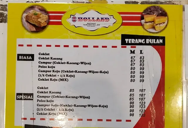 Holand Martabak Terang bulan