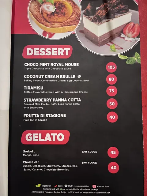 Basilico Italian Pavillion & Bar - Prama Sanur Beach Hotel