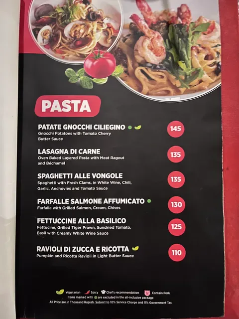 Basilico Italian Pavillion & Bar - Prama Sanur Beach Hotel