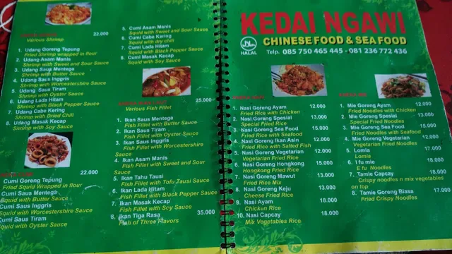 Kedai NGAWI Chinese Food & Seafood