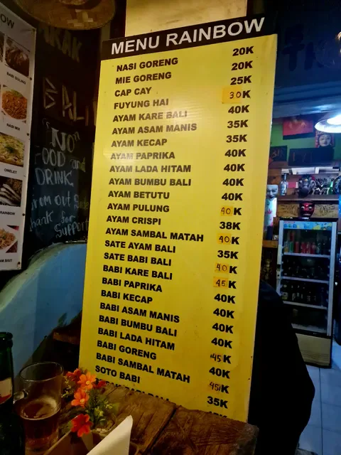 Warung Stall Rainbow