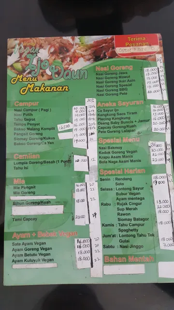 Ijo Daun - Vegetarian - Vegan