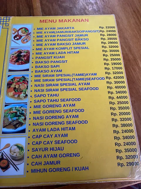 Mie Ayam Jakarta Terang Bulan & Martabak Telur