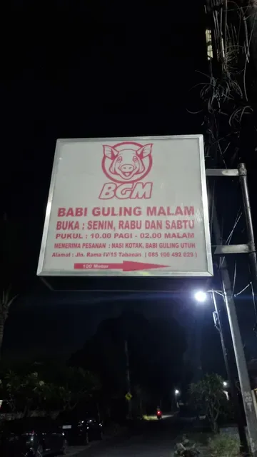Nasi Babi Guling Malam