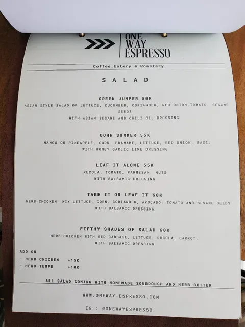 Oneway Espresso