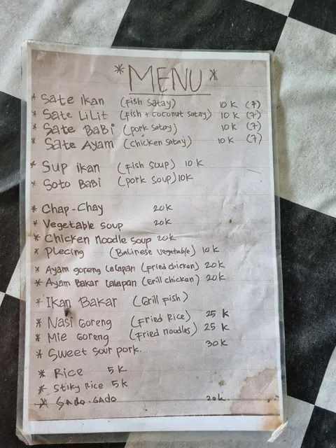 Warung Sari Asih Tuna Satay