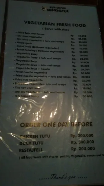 Warung Sridana