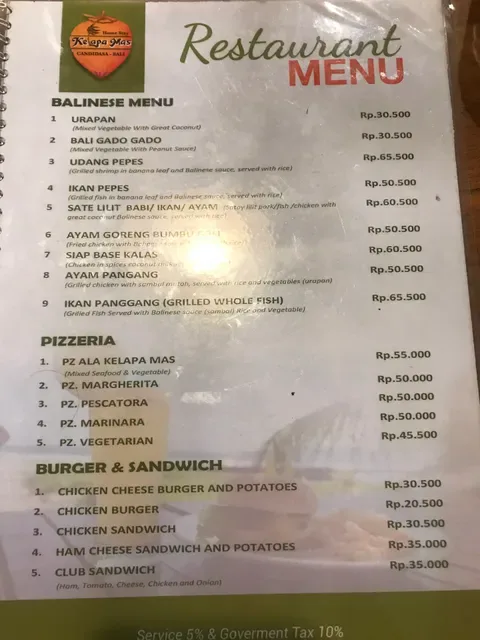 Kelapa Mas Candidasa