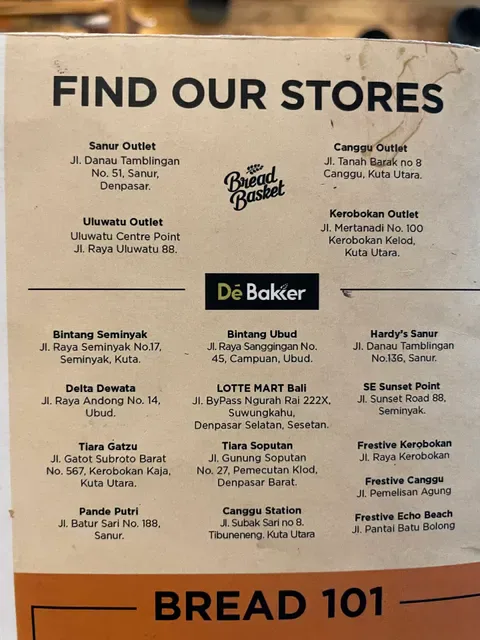 Bread Basket Bakery - Uluwatu Bali